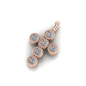 Andrew the Bead Diamond Cross