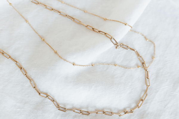 Pippa Paperclip Necklace
