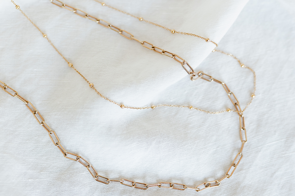Pippa Paperclip Necklace