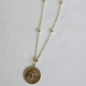 Rosie Disc Necklace