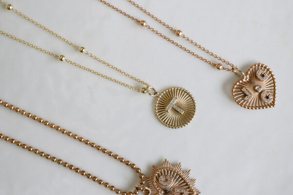 Rosie Disc Necklace