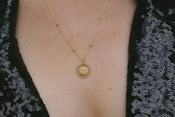 Rosie Disc Necklace