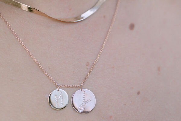 Suri Script Necklace