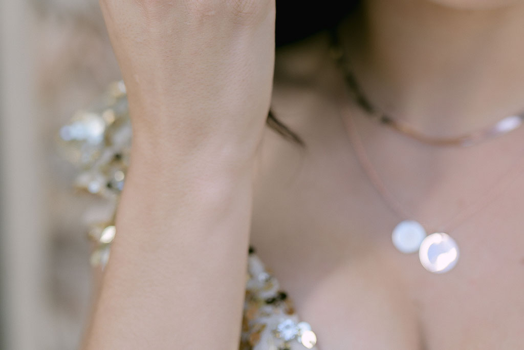 Suri Script Necklace